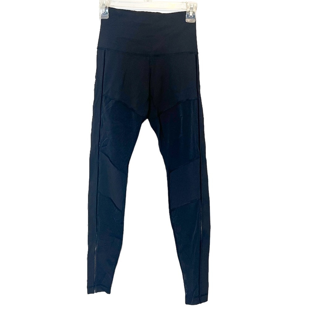 Lululemon Mesh High Waisted Leggings/Tights 4